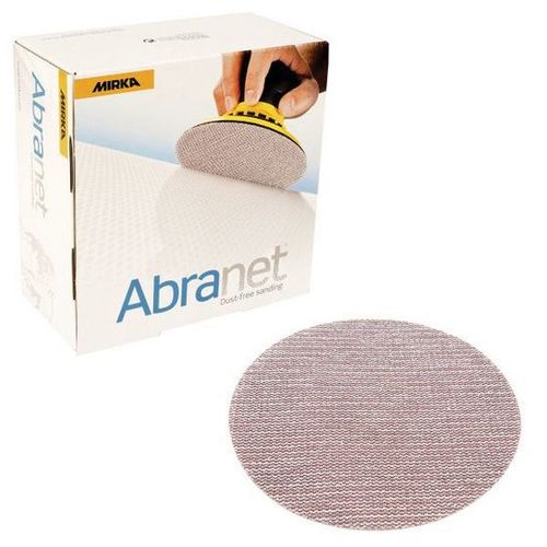 9A252600 9A Series Closed Coated Grip-On Sanding Disc, 8 in, P600 Grit, Aluminum Oxide Brown