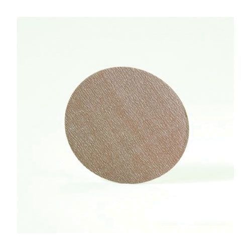 31558 Coated Sanding Disc, 6 in Dia, 320 Grit, Extra Fine Grade, Aluminum Oxide Abrasive, Champagne