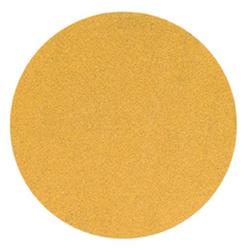 49909 A290 Series Non-Vacuum Speed-Grip Sanding Disc, 6 in, P320 Grit, Aluminum Oxide Yellow