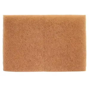 Norton 66261058005 58005 Non-Woven Perforated Scuff Pad, 6 in W x 9 in L Gold