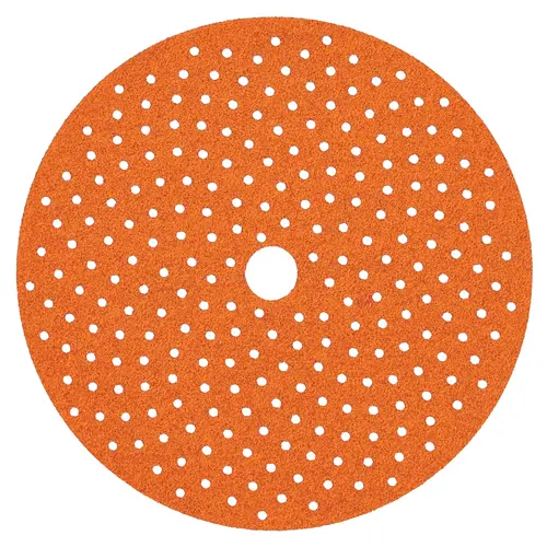 97506 A995 Series Vacuum NorGrip Sanding Disc, 6 in, P120 Grit