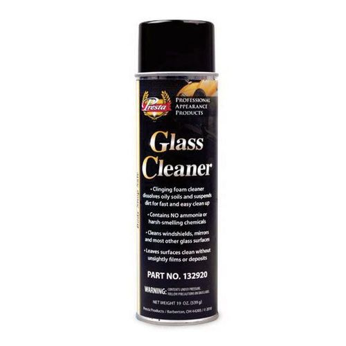 Ammonia-Free Glass Cleaner, 19 oz Aerosol Can, Colourless to Light Yellow