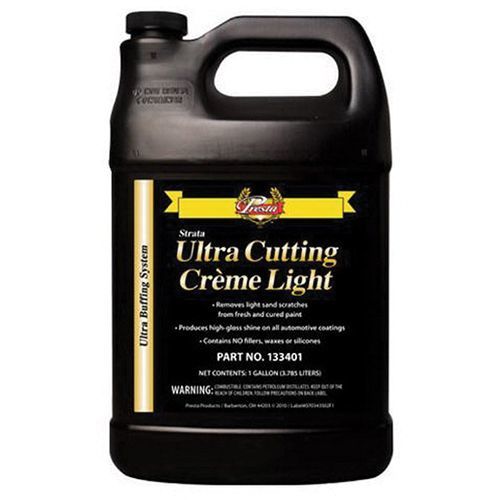 Ultra Cutting Creme Light Compound, 1 gal Can, White