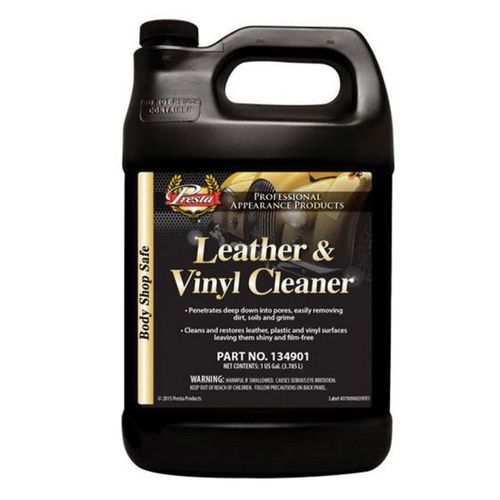 Leather and Vinyl Cleaner, 1 gal Can, Translucent Light Yellow to Dark Yellow