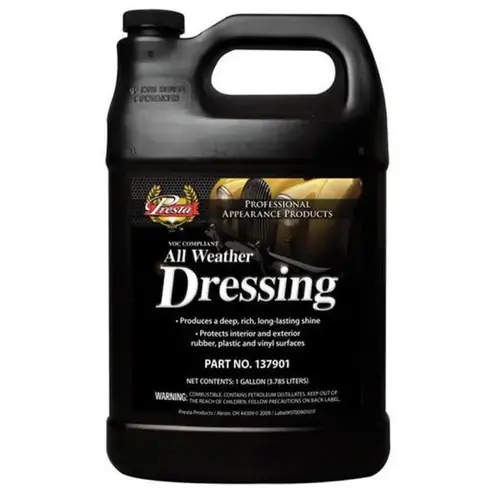 Presta Products 137901 All Weather Dressing, 1 gal, Can, Blue