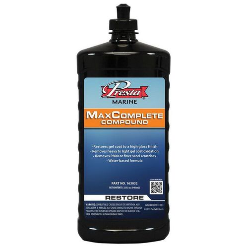 Max Complete Compound, 32 oz Bottle, White