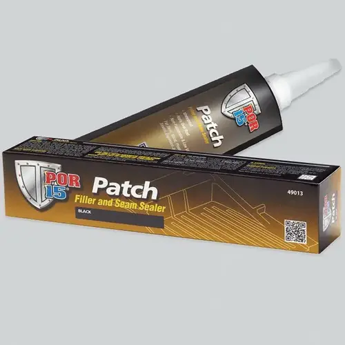 POR-15 49013 Filler and Seam Sealer, 4 oz Tube, Black, Paste