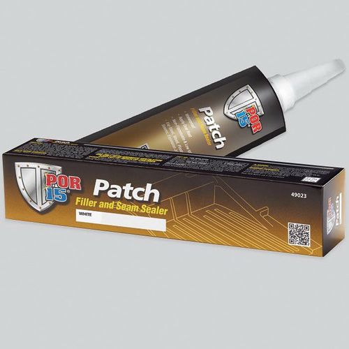 POR-15 49023 Filler and Seam Sealer, 4 oz Tube, White, Paste