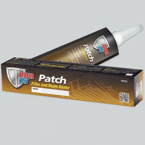 POR-15 49023 Filler and Seam Sealer, 4 oz Tube, White, Paste