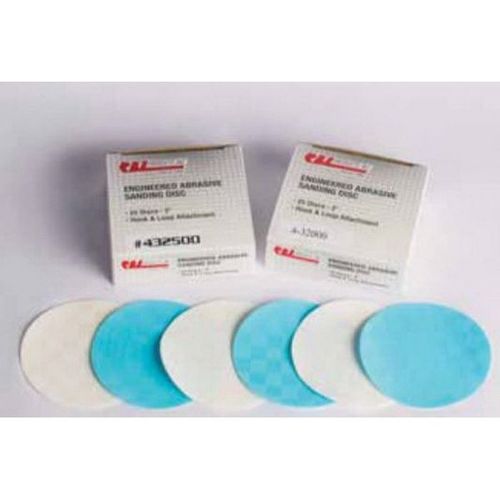 462000 Engineered Abrasive Sanding Disc, 6 in, 2000 Grit, Hook and Loop Attachment, Blue