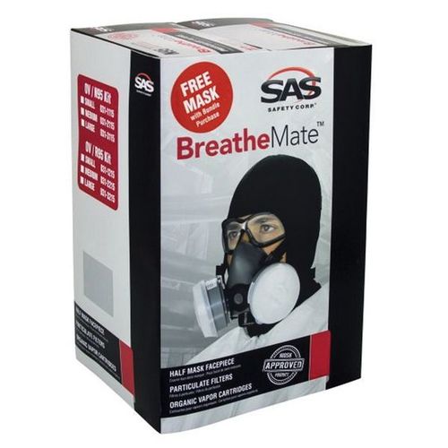 Multi-Use Half-Mask Respirator, Small, N95 Filter