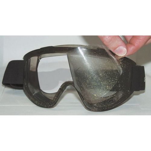 Peel Off Lens Cover, Use With: 5106 Deluxe Overspray Goggles Clear