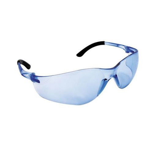 Lightweight Safety Glasses, Light Blue Lens