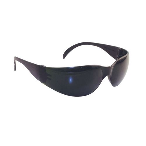 Lightweight Safety Glasses, Shade 5 Lens, Black Frame