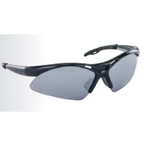 Lightweight Safety Glasses, Universal, Smoke Mirror Lens, Black Frame