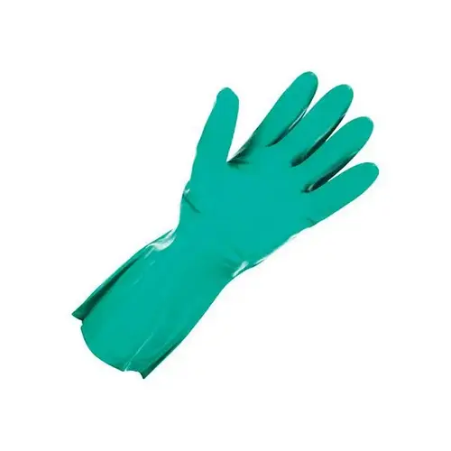 Dipped Painter Gloves, X-Large, Nitrile, Green Pair