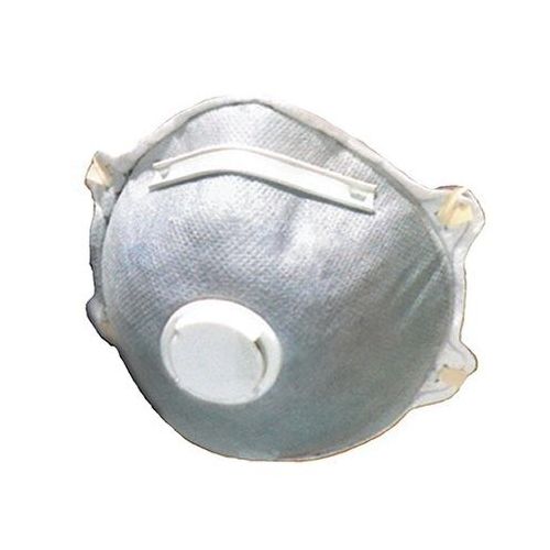 Valved Active Carbon Particulate Respirator, N95 Filter, Polypropylene Fabric, White