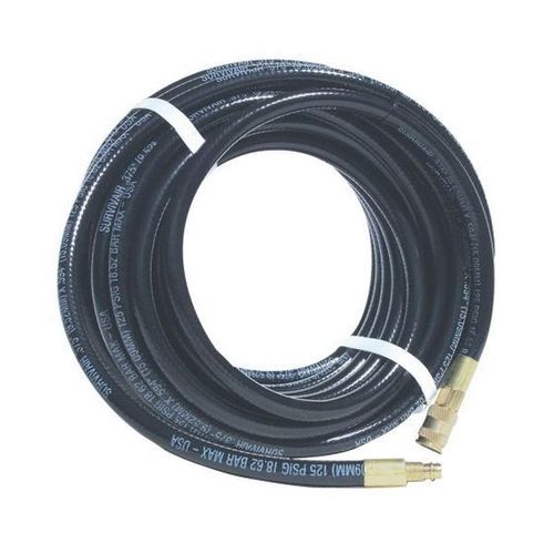 SAS Safety Corp. 9852-44 Breathing Airline Hose with Fitting, 100 ft L, PVC