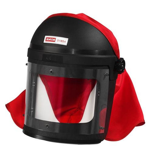 SATA 51854 Vision 2000 Series Full Hood Respirator with Full Neck Shield