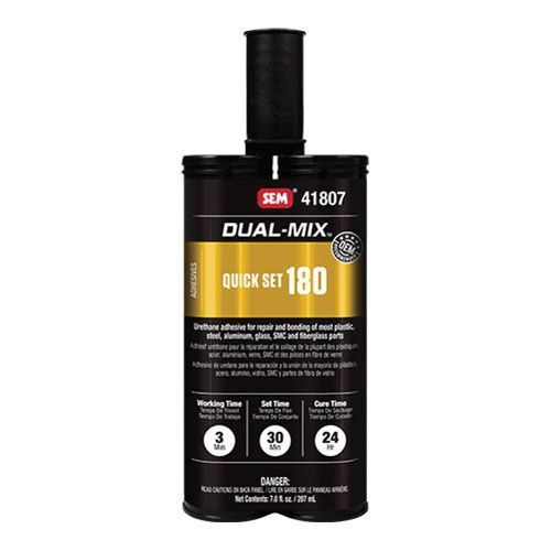 41807 Urethane Adhesive, 7 oz Cartridge, Liquid, Black