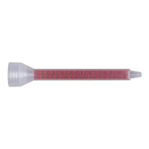 Integral Nut Square Static Mixing Tip, 5-1/2 in L Nozzle - pack of 6