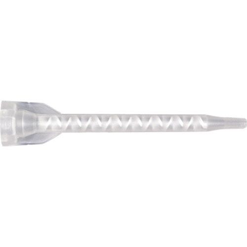 SEM 70020 Turbo Static Mixer, 3-3/4 in L, 1.7 oz Nozzle, Plastic, Clear - pack of 6