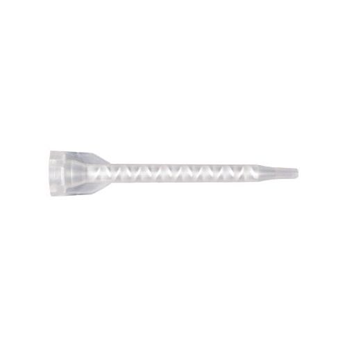 SEM 70021 Turbo Static Mixer, 3-3/4 in L, 1.7 oz Nozzle, Plastic, Clear - pack of 50