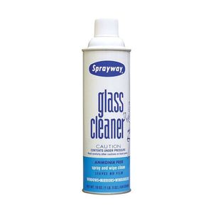 Sprayway® 50 SW-050 Glass Cleaner, 20 oz Aerosol Can, Liquefied Gas