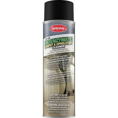 SW589 Bio Enzymatic Carpet and Upholstery Cleaner, 20 oz Can, Off-White, Spray Aerosol