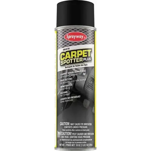 Sprayway 676 SW676 Spotter Plus Carpet Stain Remover, 20 oz Can, Colorless, Spray Aerosol
