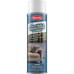 Sprayway® 869 SW869 Foaming Rug and Upholstery Cleaner, 20 oz Can, Colorless, Aerosol