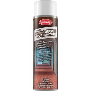 Sprayway® 879 SW879 Instant Carpet Spot Remover, 20 oz Can, Clear, Spray Aerosol