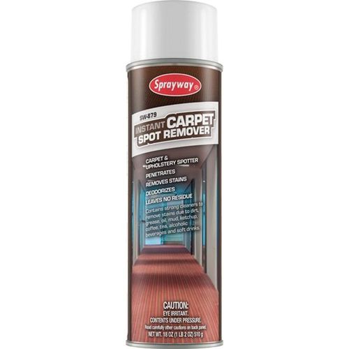 SPRAYWAY 879 SW879 Instant Carpet Spot Remover, 20 oz Can, Clear, Spray Aerosol