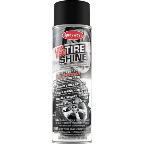 Low Pro Tire Shine, 20 oz Can, Colorless, Spray Aerosol