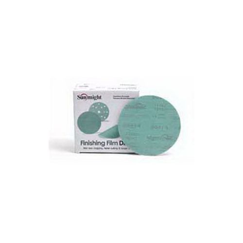 Sunmight USA Corporation 01002 Open Coated Grip Disc, 8 in, P36 Grit, Premium Aluminum Oxide, Velcro Attachment