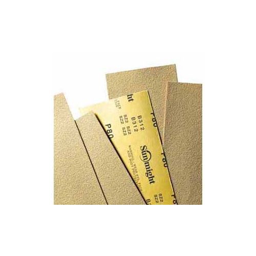 Sunmight USA Corporation 09106 Plain Sanding Sheet, 9 in W x 11 in L, P80 Grit, Premium Aluminum Oxide Abrasive