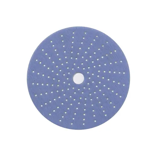 Multi-Hole Grip Disc, 3 in Dia, Ceramic Film Abrasive, 800 Grit