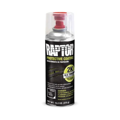 UP 2K Bedliner Aerosol, 13.2 oz Aerosol Can, Olive Green, 14.5 sq-ft Coverage