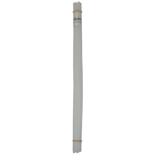 Polyvance R02-01-03-NT Welding Rod, 1/8 in Dia x 12 in L, Round, Polypropylene, Natural