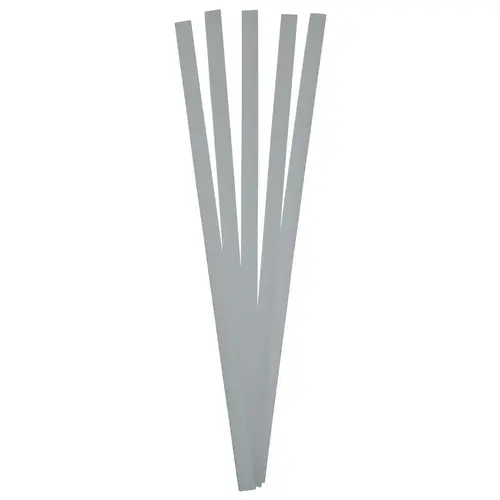 Welding Rod, 12 in L x 3/8 in W x 1/16 in THK, Flat, Polypropylene, Natural - pack of 5