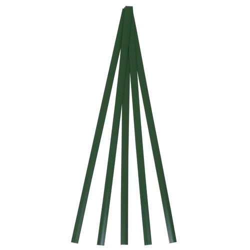 Welding Rod, 12 in L x 3/8 in W x 1/16 in THK, Flat, LDPE, Green