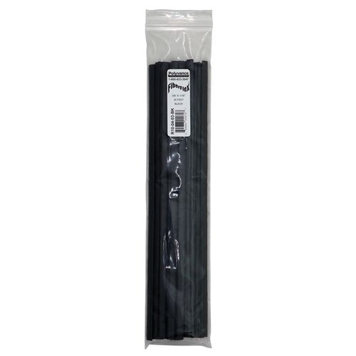 Welding Rod, 12 in L x 3/8 in W x 1/16 in THK, Flat, FiberFlex, Black - pack of 30