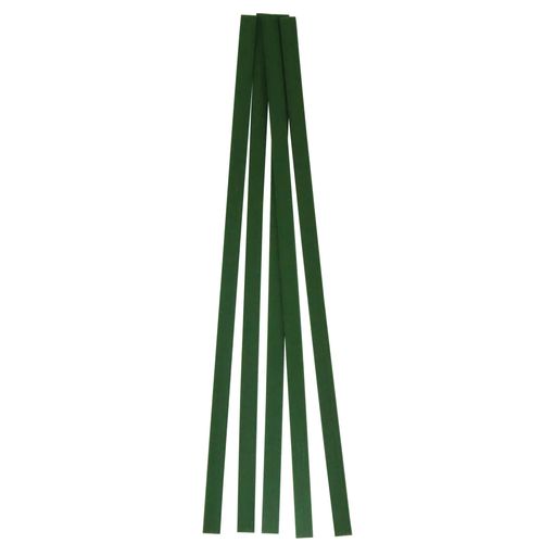 Welding Rod, 12 in L x 3/8 in W x 1/16 in THK, Flat, HDPE, Green - pack of 5