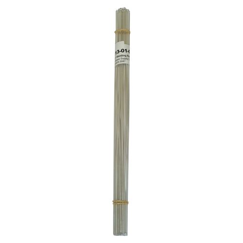 Polyvance R13-01-03-NT Welding Rod, 1/8 in Dia x 12 in L, Round, Polyethylene Terephthalate, Natural