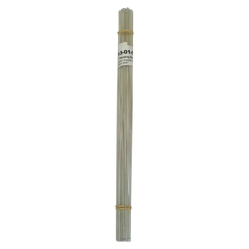 Welding Rod, 1/8 in Dia x 12 in L, Round, Polyethylene Terephthalate, Natural