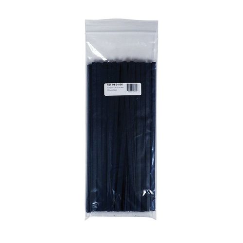 Welding Rod, 12 in L x 3/8 in W x 1/16 in THK, Flat, Nylon and 15% Glass Fiber, Black - pack of 127