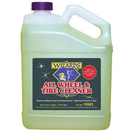 Wheel and Tire Cleaner, 1 gal, Liquid, Yellowish Brown, 1.7 g/L VOC