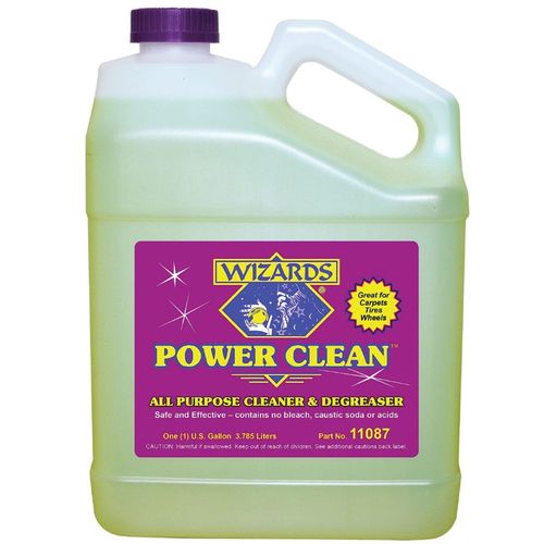 WIZARDS 11087 All Purpose Cleaner and Degreaser, 1 gal Yellowish Brown