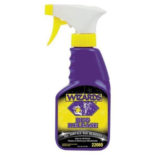 WIZARDS 22080 All Surface Bug Remover, 8 oz Spray Bottle, Yellowish