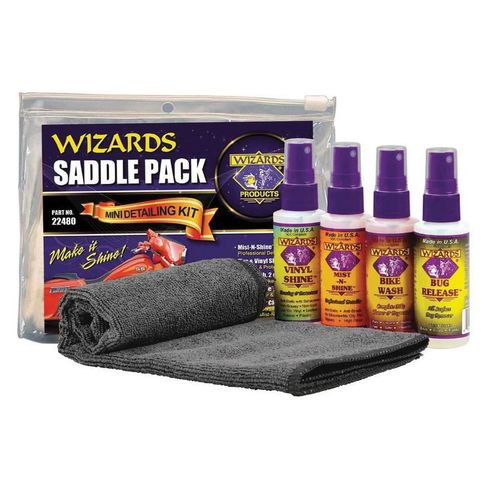 WIZARDS 22480 Motorcycle Saddle Pack